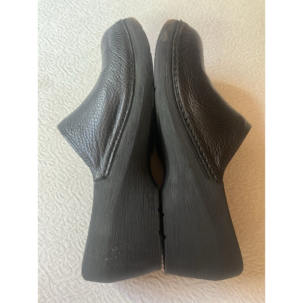 Wolky Black Leather Mules - Picture 4 of 6